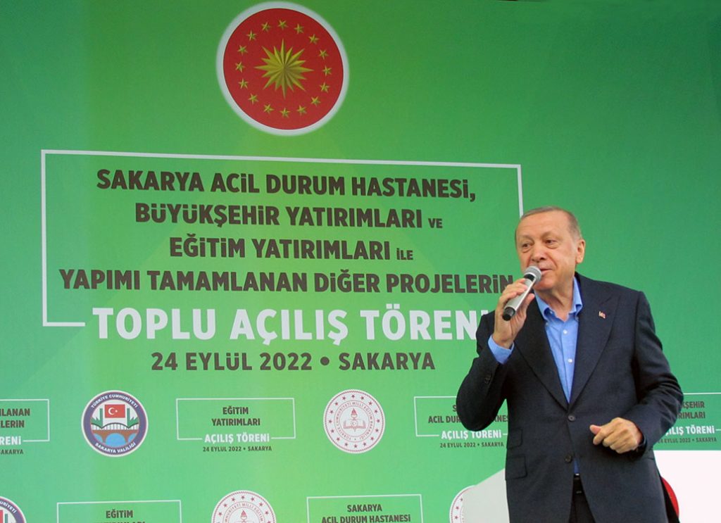 Cumhurbaşkanı Erdoğan Sakarya’da toplu açılış yaptı