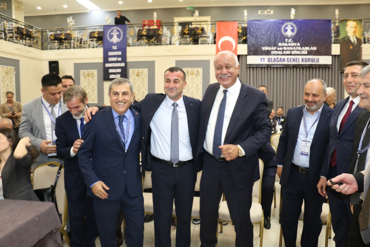 SAKARYA ESNAF TEŞKİLATINDA TARİHİ GÜN! Hasan Alişan döneminin ardından SESOB yeni başkanını seçiyor!