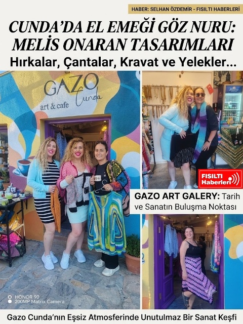 CUNDA’DA EL EMEĞİ GÖZ NURU: MELİS ONARAN’IN SEVGİYLE ÖRÜLEN TASARIMLARI GÖZ KAMAŞTIRIYOR!