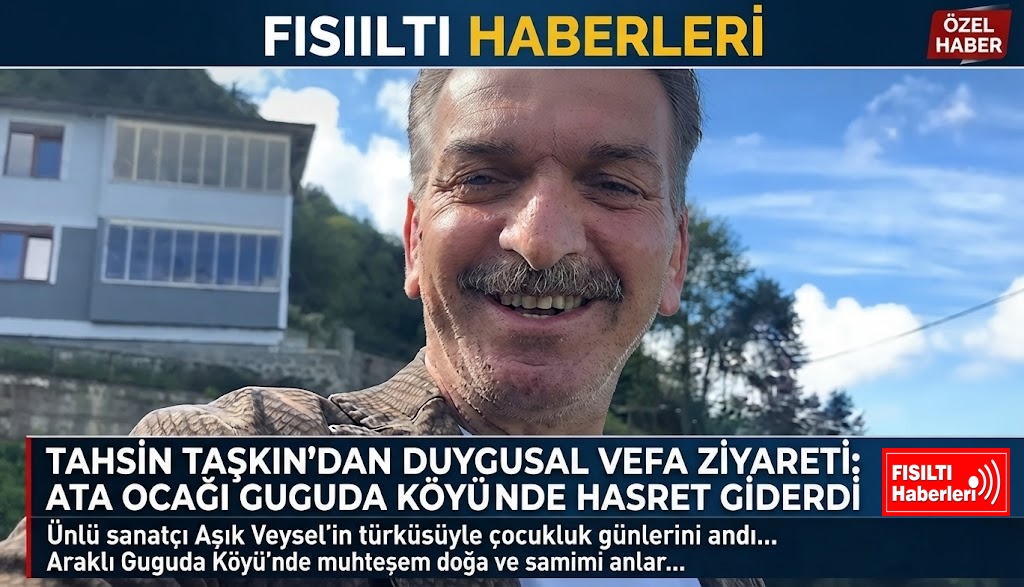 Sanatçı Tahsin Taşkın'dan Ata Toprağına Vefa: 