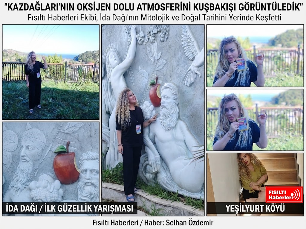 KAZDAĞLARI’NIN OKSİJEN DOLU ATMOSFERİNİ KUŞBAKIŞI GÖRÜNTÜLEDİK!