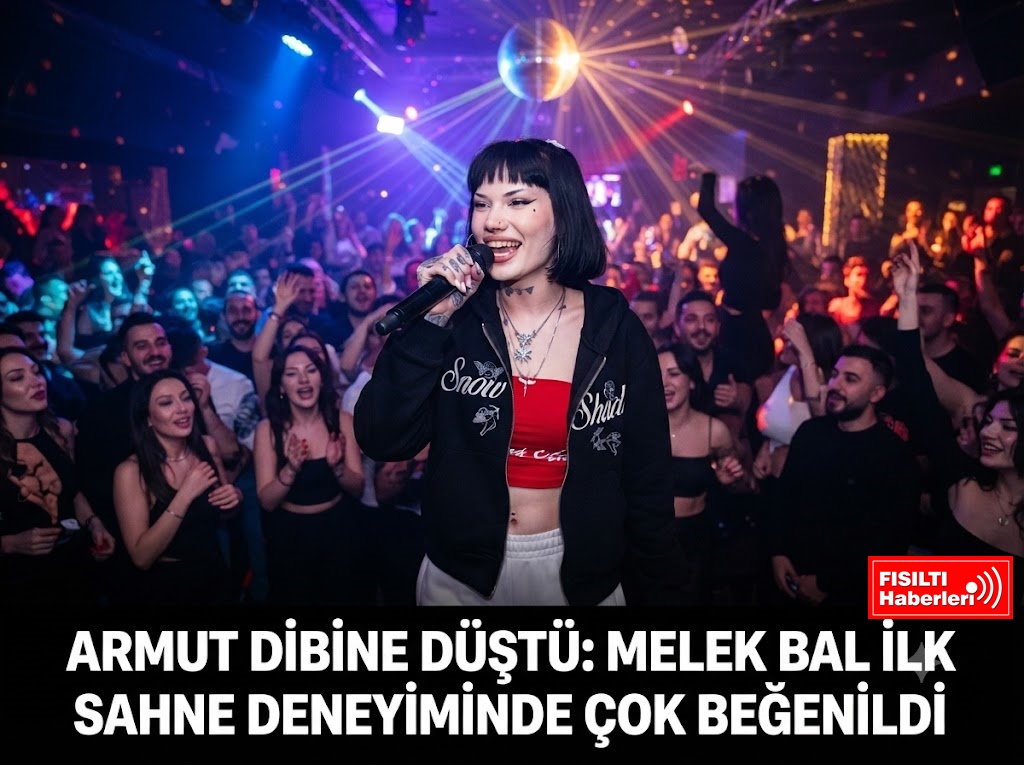 Armut Dibine Düştü: Melek Bal İlk Sahne Deneyimiyle İstanbul'u Büyüledi!