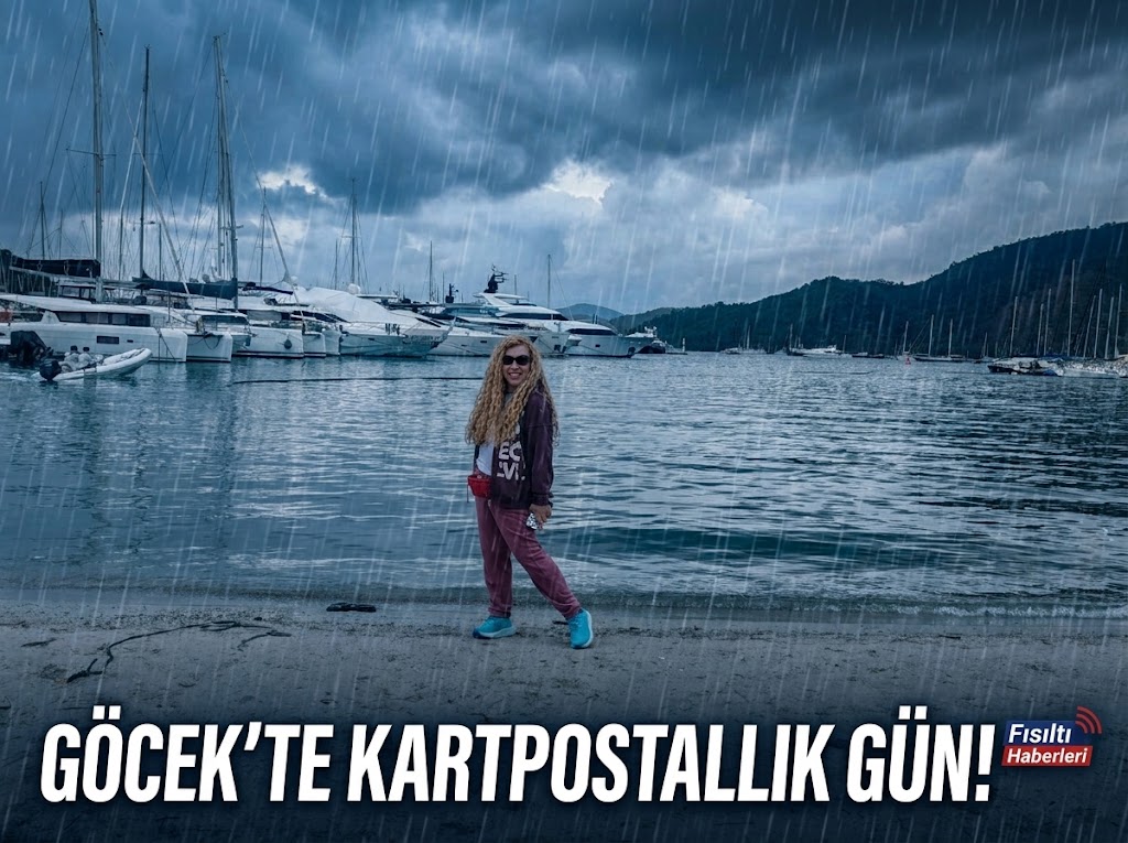 GÖCEK’TE KARTPOSTALLIK GÜN! SELHAN ÖZDEMİR MARİNA VE HALK PLAJI’NDAN GÖZ KAMAŞTIRAN MANZARALARI FISILTI HABERLERİ İÇİN KAYDA ALDI