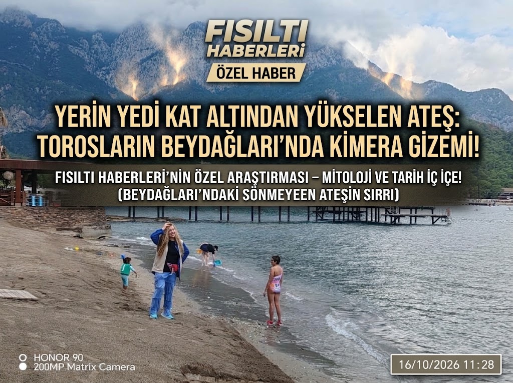 BEYDAĞLARI’NIN GİZEMİ: YERİN YEDİ KAT ALTINDAN YÜKSELEN MİTOLOJİK ATEŞ!